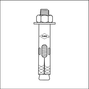 Perno De Expansion 4" X 1/2" - FIJER