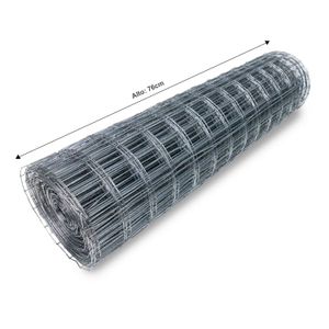 Malla electrosoldada de alambre galvanizado de 76 cm de 2,05 mm. - IDEAL ALAMBREC
