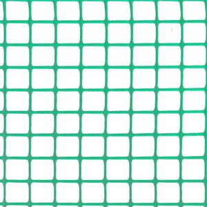 Malla Plastica Verde 3/4" Alto=1M. C/M - POLIGRUP