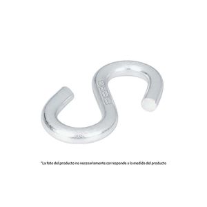 Gancho "S" de 1/4" de acero para cable - FIERO