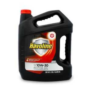 Aceite para motor PREMIUM SAE 10W-30 para motores a gasolina. Perfecto para economizar combustible; 1 gl - HAVOLINE
