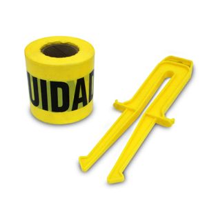 Dispensador Cinta Amarilla Caution 90Mt - STRINGLINER