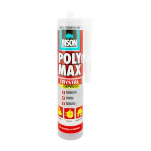Adhesivo Sellador Polymax Transp Pintabl300Ml - BISON