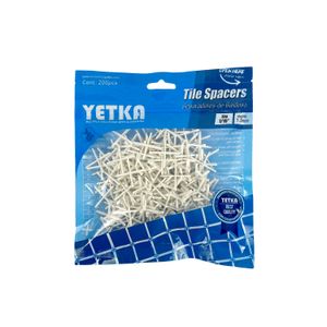 Cruceta P/Azulejo 1.5Mm 200Und Yetka - YETKA