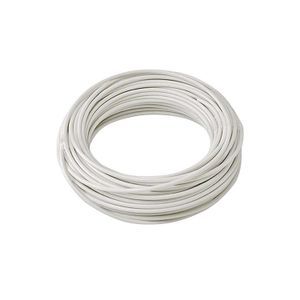 Alambre Plastificado P/Ropa 30Mt Blanco - HILLMAN