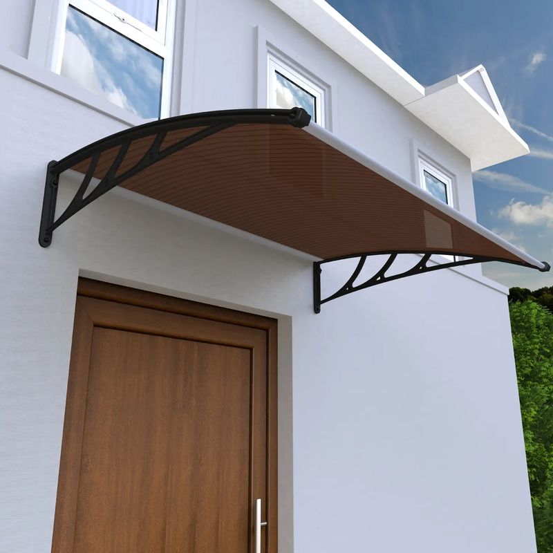 Alero-Polic.-Bronce-125X100-Soporte-Negro