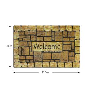 Tapete Entrada Cafe Welcome 45.7X76.2Cm - SIMPLE SPACES