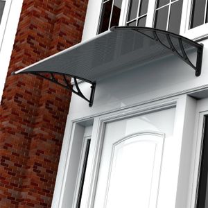 Alero Polic. Transp 125X100 Soporte Negro - MAXI
