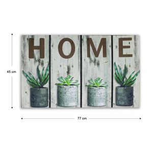 Tapete Entrada Verde Home 45.7X76.2Cm - SIMPLE SPACES