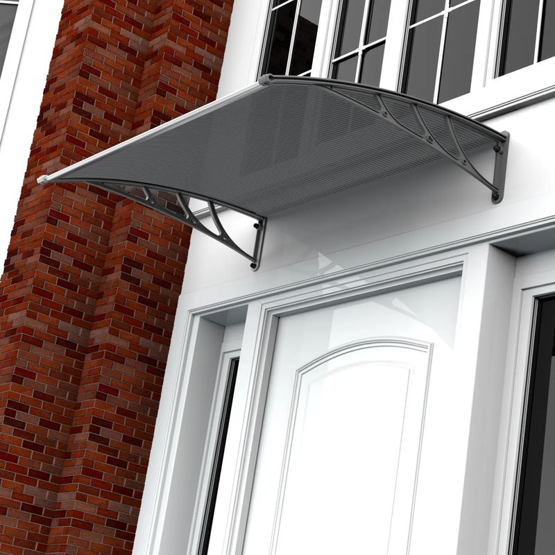 Alero-Polic.-Transp-125X150-Soporte-Gris