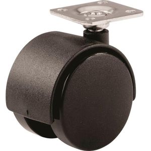 Garrucha Plataforma 2" X2U 34 Kl Negro - WRT