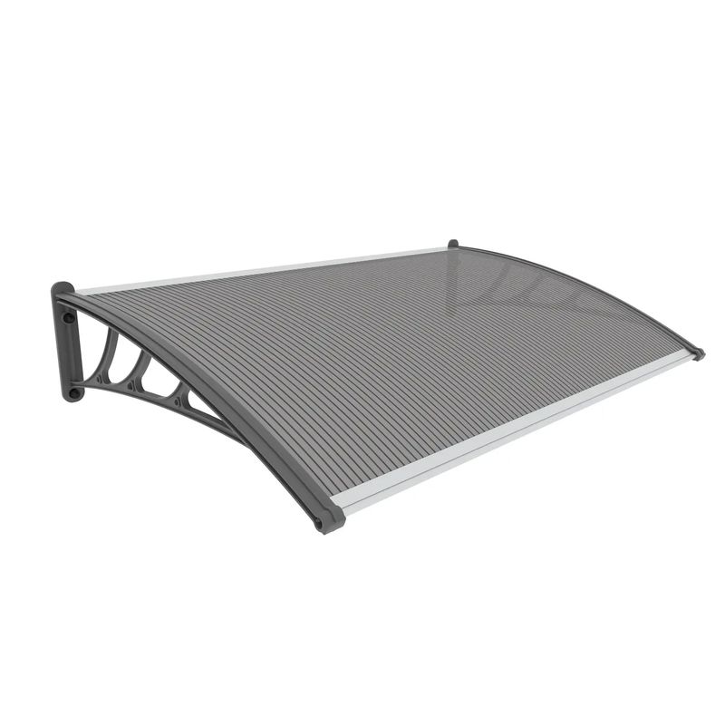 Alero-Polic.-Transp-125X80-Soporte-Gris