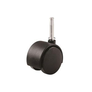 Garrucha Negra 1 5/8" X2U P/Mueble - WRT