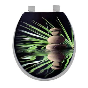 Asiento Banio Redondo Acolchado Piedras Agua - WRT