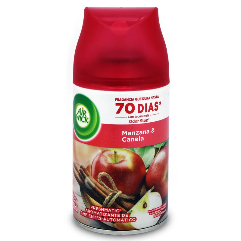 Ambiental-de-REPUESTO-con-aroma-a-MANZANA-Y-CANELA-para-difusor-electrico-FRESHMATIC--250-ml