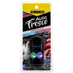 Ambiental P/Auto Aroma Lino Y Fresco Alg Shick - SIMONIZ