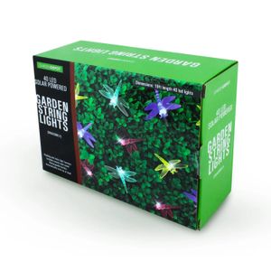 Luces P/Jardin Solar Diseno Libelulas - GARDEN DEPOT