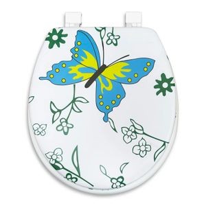 Asiento Banio Redondo Acolchado Flores Maripo - WRT