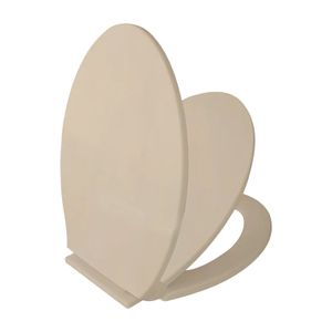 Asiento para inodoro status premium alargado bone. - EDESA