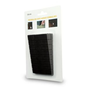 Atranca puertas plástico triangular de 10.2 x 2 cm. Ideal para colocarlo debajo de las puertas; pack x 9 - WRT