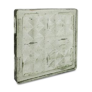 Baldosa D/Vidrio Rombos Nacional 20X20 - INDUGLASS