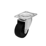 Garrucha-de-2-pulgadas-con-llanta-de-caucho-macizo-y-plataforma-giratoria-en-360º.-CARGA-INTERMEDIA-de-30-kg.