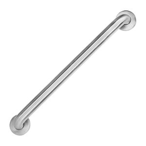 Barra de seguridad de acero inoxidable de 61 cm de largo x 3.8 cm de diámetro de tubo. Soporta hasta 227 kg - BOSTON HARBOR