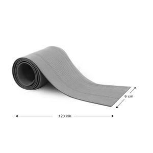 Barredera Pvc Gris 6X1.20Mt - ORGILL