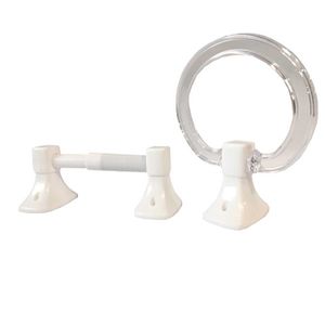 Jgo Acc Banio Economico 2Pzs Blanco - AMERICAN HOME