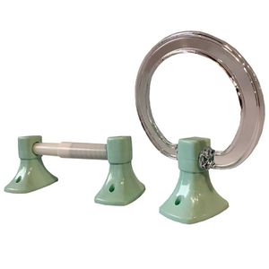 Jgo Acc Banio Economico 2Pzs Verde Mist - AMERICAN HOME