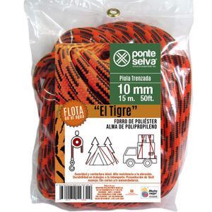 Piola Trenzada El Tigre 10Mm X 15Mt - PONTE SELVA