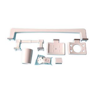 Jgo Acc Banio Minimal Blanco 5Pz - AMERICAN HOME