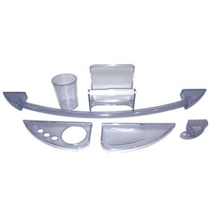 Jgo Acc Banio 5Pzs Cristal - AQUA