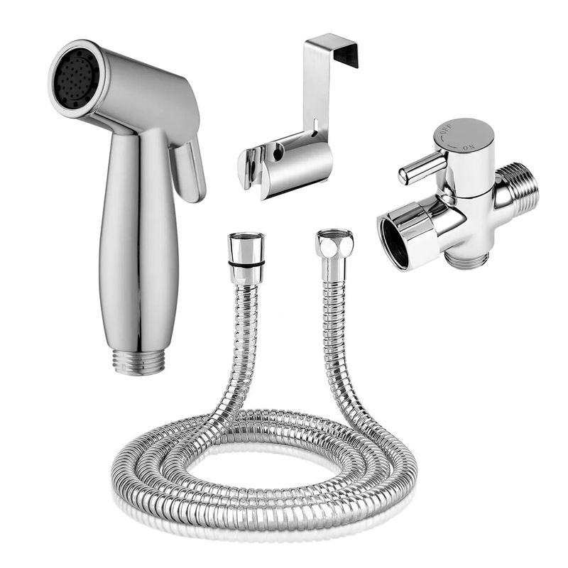  JQHNB Higiene Ducha Bidet Douchette WC Bidé Llaves portátiles  Ducha WC Higiene Mano Bidé Bidé Viaje Bidé Ducha de Mano (Color: A3) :  Salud y Hogar