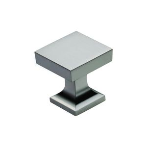 Boton Cuadrado Liso Plata - WRT
