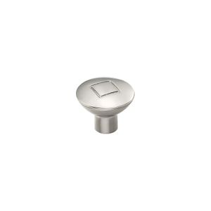 Boton Plata Redon C/Cuadro W8049 - WRT