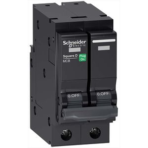 Breaker 2 Polo 16A Enchufable Qo216Vsc6 - SCHNEIDER