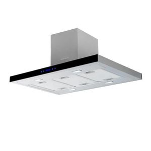 Campana T/Isla 90Cm Touch Inox Cx 4993 120V - CHALLENGER