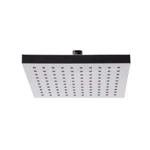 Regadera cuadrada top ABS cromado de 20 x 20 cm. - BRIGGS