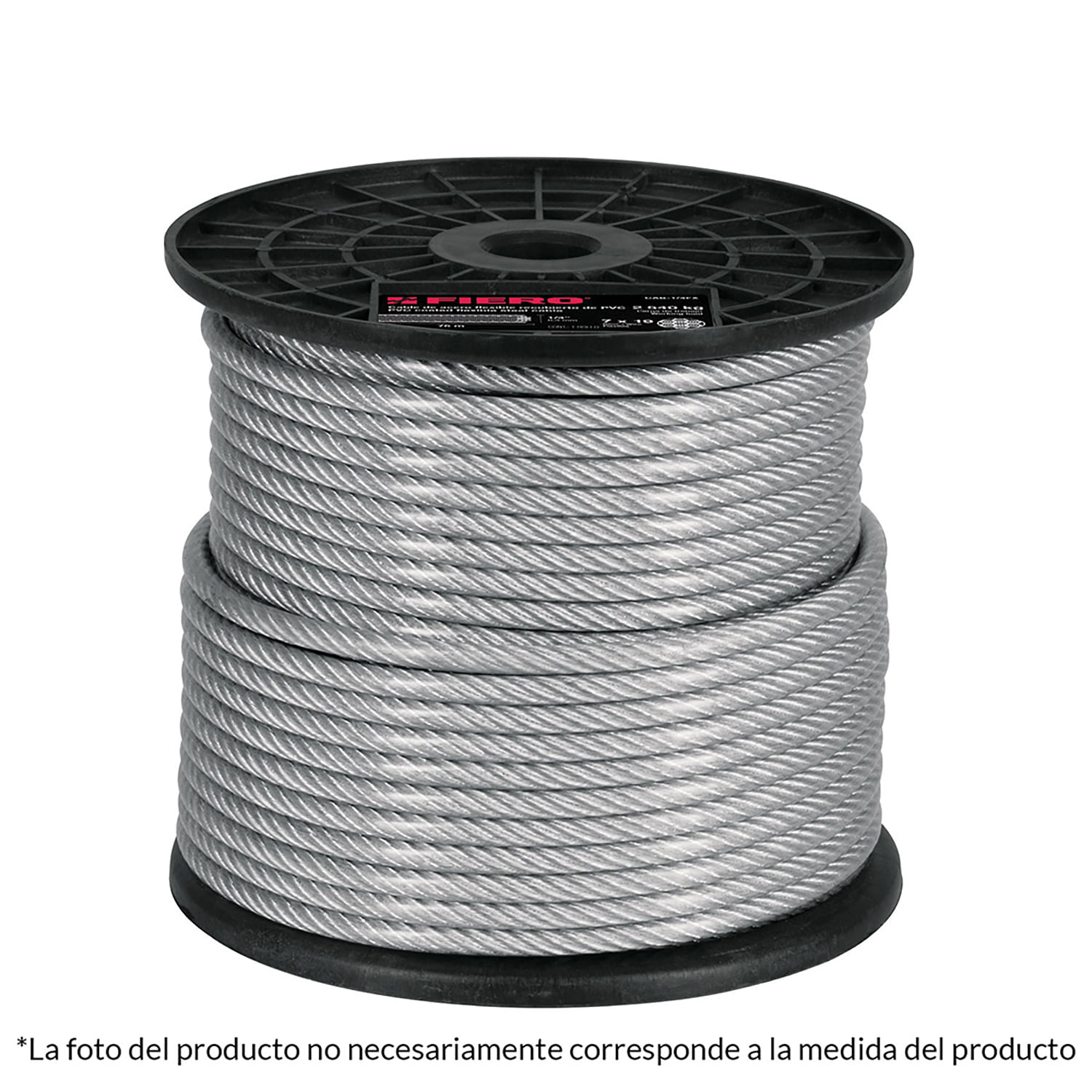 Cavo Fai Da Te Cavo In Acciaio Zincato Per Usi Aeronautici 7x19 - Foto 12