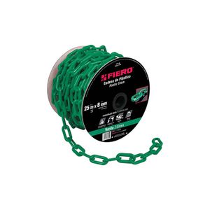 Metro de cadena de 8 mm de plástico verde - FIERO