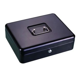 Caja De Seguridad 30X24X9Cm Neg C/Ll Saf - SAFEWELL
