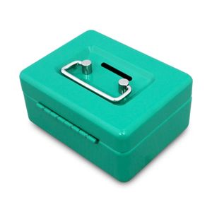 Caja de seguridad de 4 pulgadas fabricada en acero ultra resistente con apertura mediante llave de seguridad - WRT