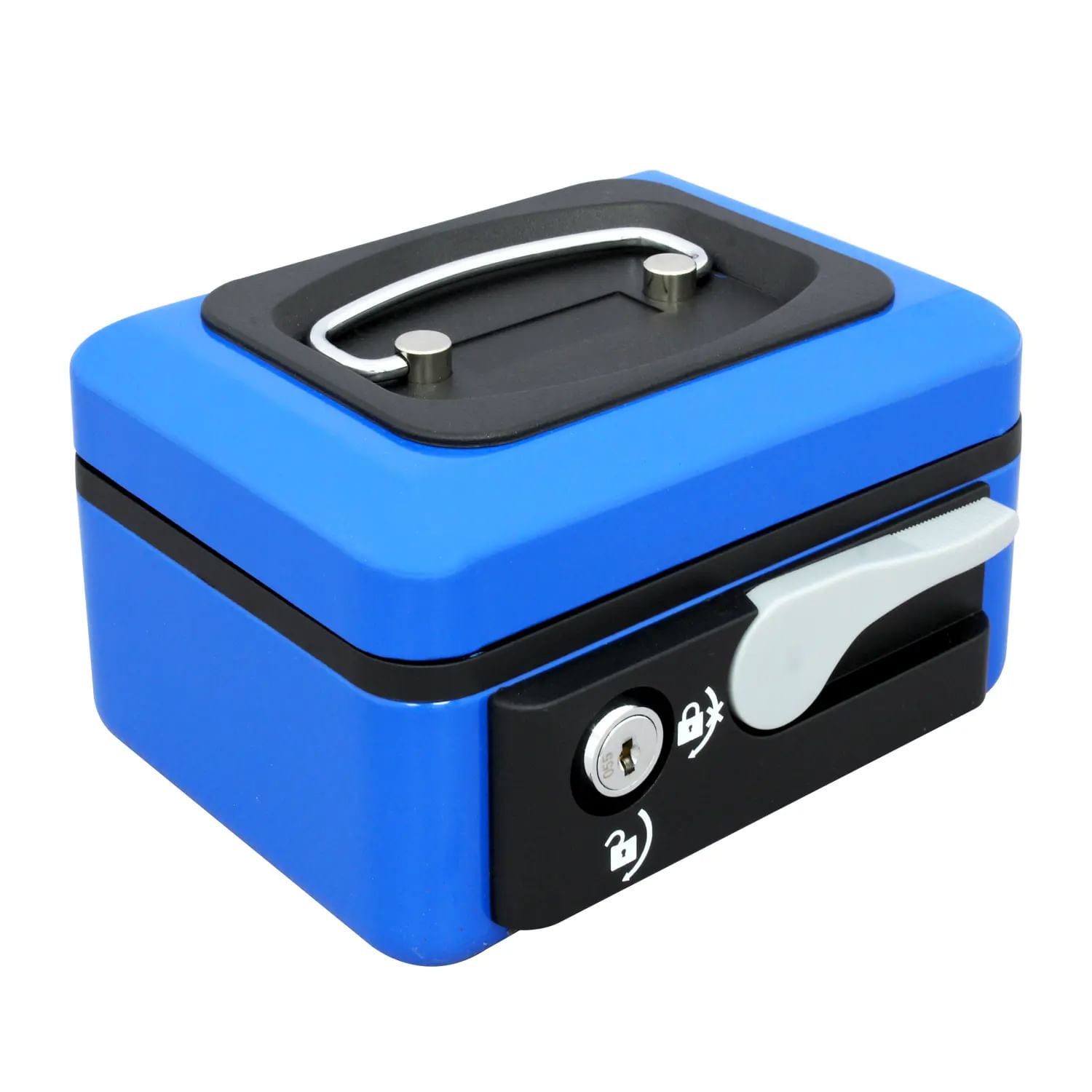 Caja de seguridad 6 (152 x 118 x 80 mm) Azul Isofit 5579-4 –