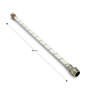 Manguera Abasto Lav. Vinil 1/2X1/2 40Cm Coflex - COFLEX
