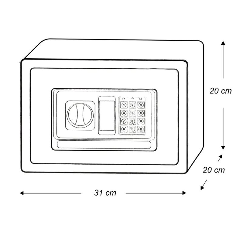 Caja-fuerte-digital-mediana-de-20-x-31-x-20-cm-con-cuerpo-metalico-blindado-y-apertura-mediante-combinacion-numerica
