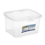 Caja-multiusos-plastica-de-16-x-32.5-x-24.5-cm-tipo-baul-pequeña-con-6-l-de-capacidad-y-tapa-de-cierre-tipo-clip
