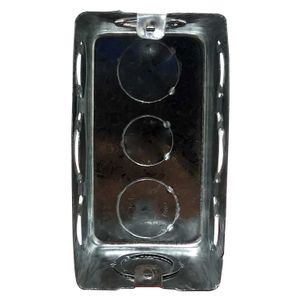 Cajetin Metal Rectangular Profundo Trosa - ELECTRO BRAVER