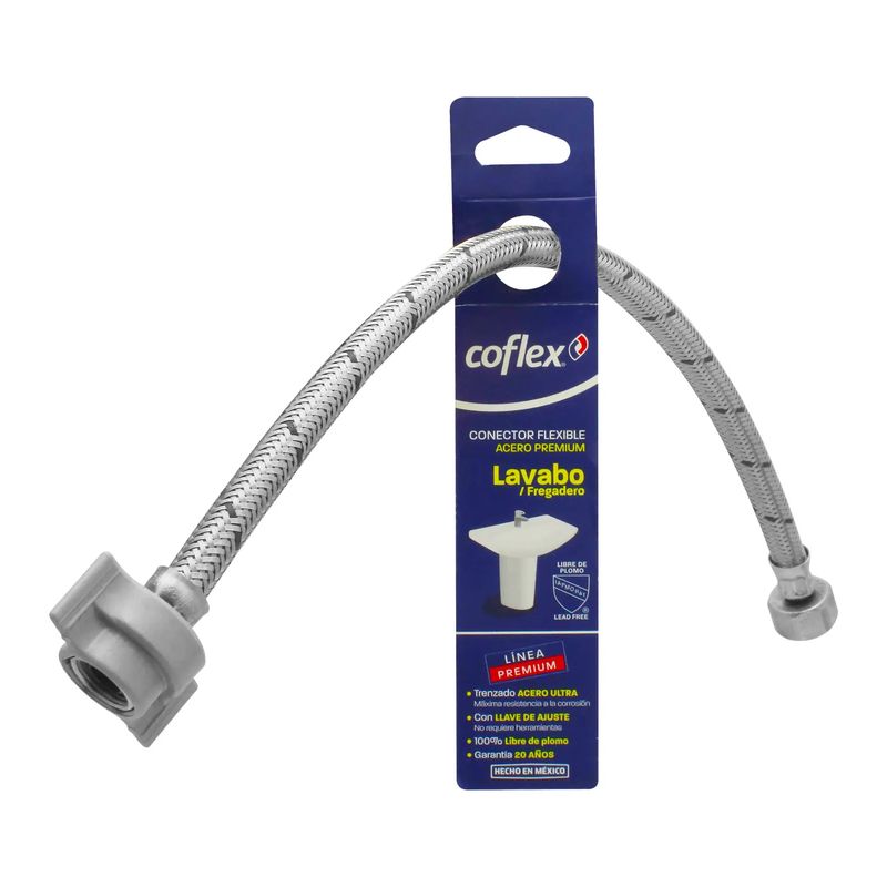 Manguera-Abasto-Lav.-Inox-1-2X3-8-40Cm-Coflex