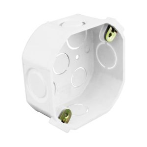 Cajetín octogonal de PVC - ELECTROCABLES